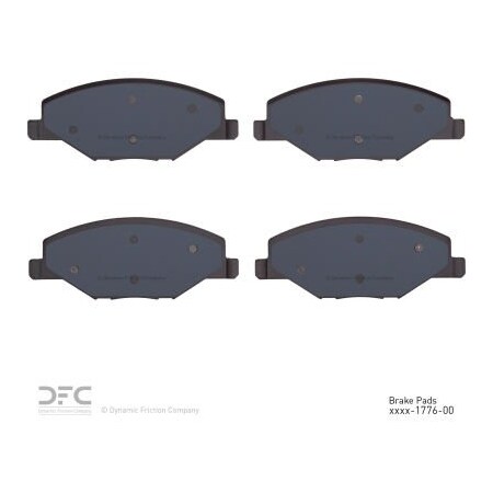 Dynamic Friction Co DFC 3000 Ceramic Brake Pads - 1310-1776-00